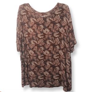 FLAX | lagenlook oversized top medium